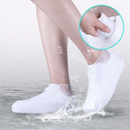 Waterproof Shoe Covers – Reusable Elastic Rain Overshoes for Walking & Cycling, Washable, 5 Colors, S–L