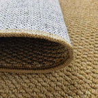Absorbent Doormat for Indoor & Outdoor – Non-Slip Jute-Look Entry Rug, Machine Washable, 3 Sizes