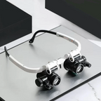 LED Head Magnifier Glasses with 8x, 15x & 23x Magnification – Lighted Headband Magnifier for Hobbies, Jewelry & Precision Work