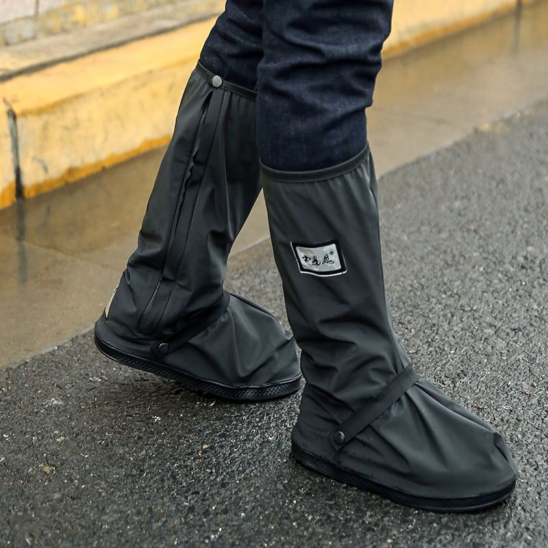 Waterproof Shoe Covers for Rain & Mud – Reusable Non-Slip Overshoes, Foldable, Fits Sneakers & Boots, S–2XL