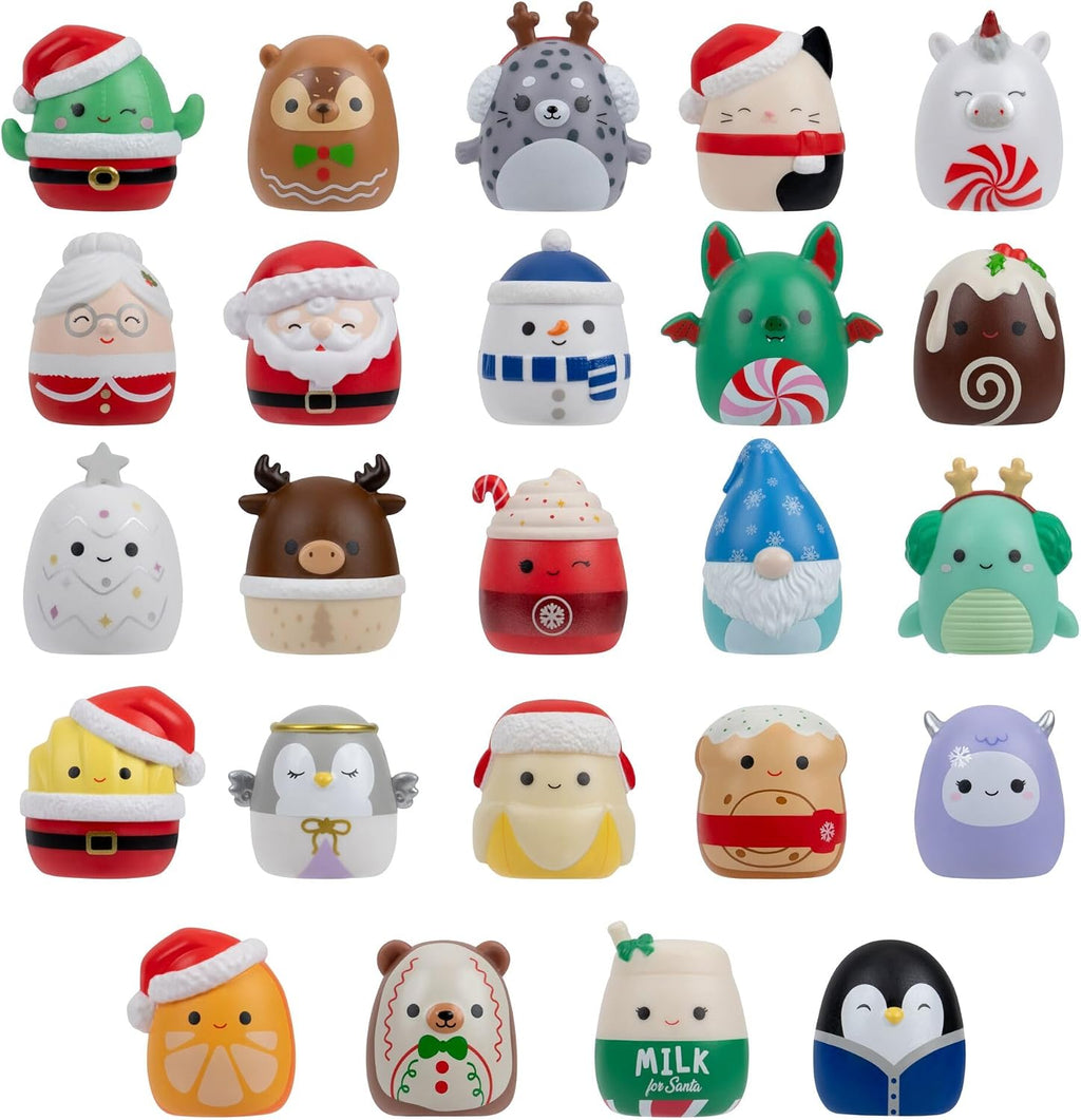 Squishmallows Advent Calendar Gift With 24 Mini Christmas
