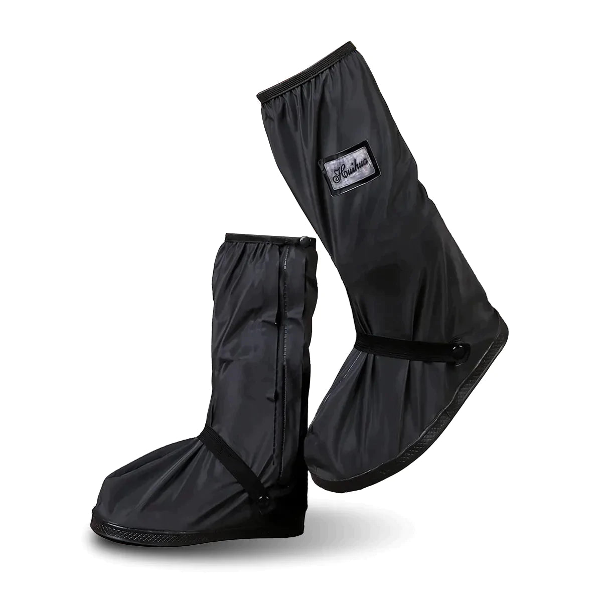 Waterproof Shoe Covers for Rain & Mud – Reusable Non-Slip Overshoes, Foldable, Fits Sneakers & Boots, S–2XL