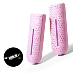 Portable Shoe Dryer with UV Light – Electric Boot Dryer up to 149°F, Plug or USB Powered, 12W, 3 Colors