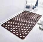 Non-Slip Shower Mat – Bathtub Mat with Suction Cups & Drain Holes, Easy to Clean, 6 Colors, 4 Sizes