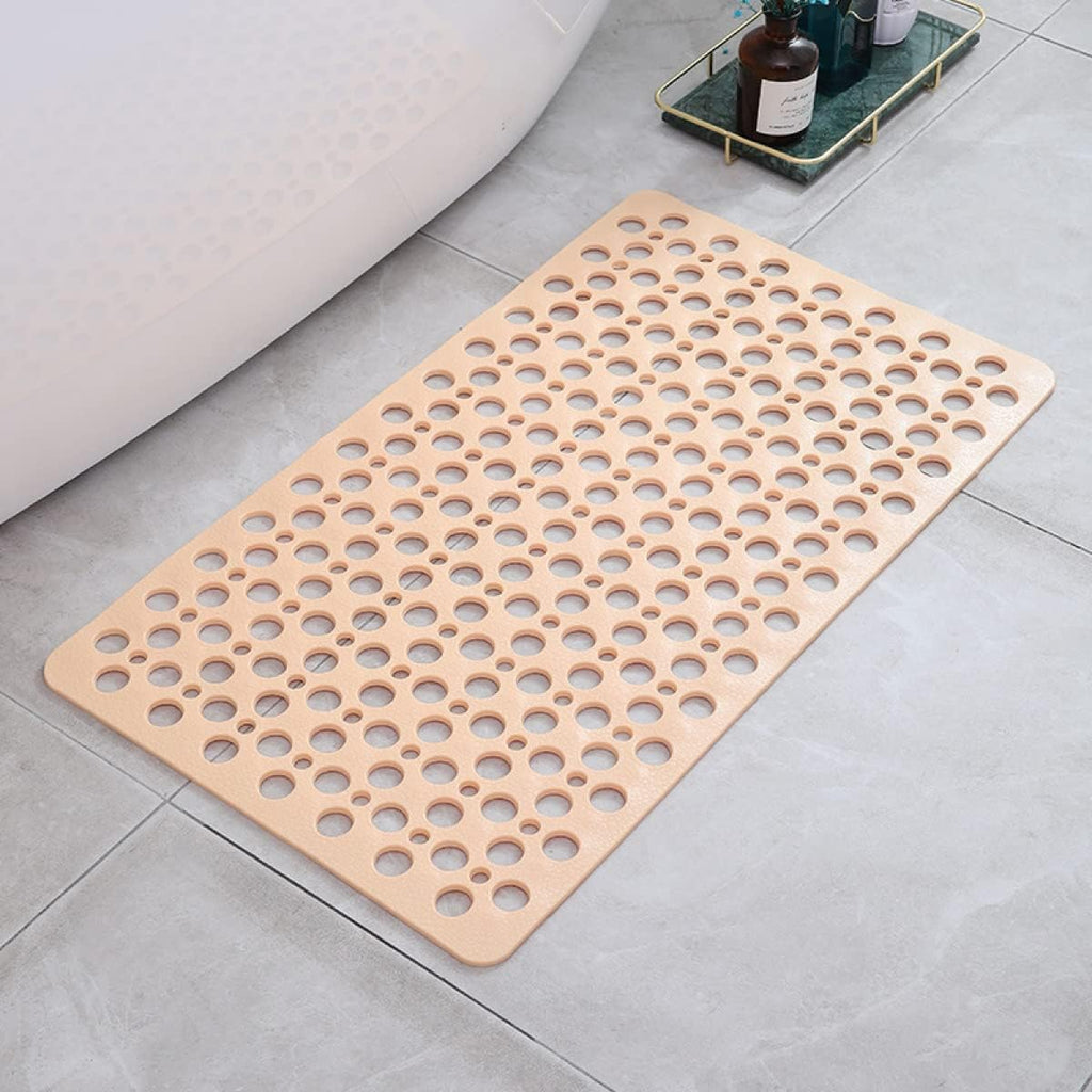 Non-Slip Shower Mat – Bathtub Mat with Suction Cups & Drain Holes, Easy to Clean, 6 Colors, 4 Sizes