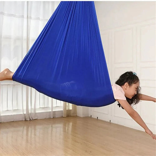 100% Organic Cotton Kids' Hammock – Swing Cocoon for Play & Relaxation, Indoor Hanging Swing for Kids' Room, 6 Colors - Nalani - Fashion Clothing and Decor