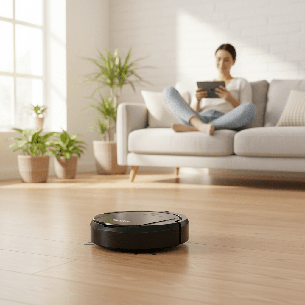 3 - in - 1 Robot Vacuum for Effortless Smart Home Cleaning and Mopping - Nalani - Fashion Clothing and Decor