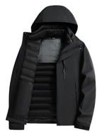 3 In 1 Waterproof Jacket With Removable Lining For Hiking - Nalani - UK Fashion Clothing and Decor
