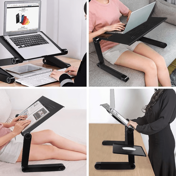 360 Ergonomic Laptop Stand With Detachable Mouse Plate For Desk - Nalani - UK Fashion Clothing and Decor