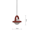 Acrylic Pendant Light With Colorful Globe Finish And LED - Nalani - UK Fashion Clothing and Decor