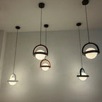 Acrylic Pendant Light With Colorful Globe Finish And LED - Nalani - UK Fashion Clothing and Decor