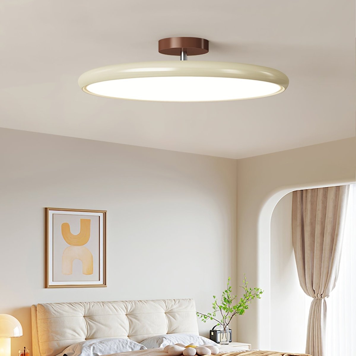 Adjustable Circular Ceiling Lamp for Ambient Lighting - Nalani - UK Fashion Clothing and Decor