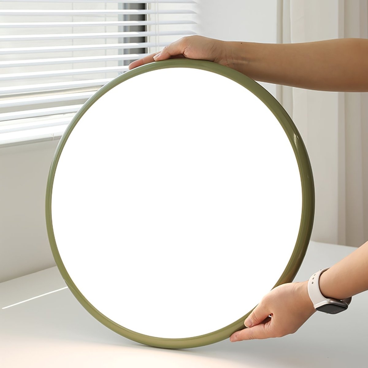 Adjustable Circular Ceiling Lamp for Ambient Lighting - Nalani - UK Fashion Clothing and Decor