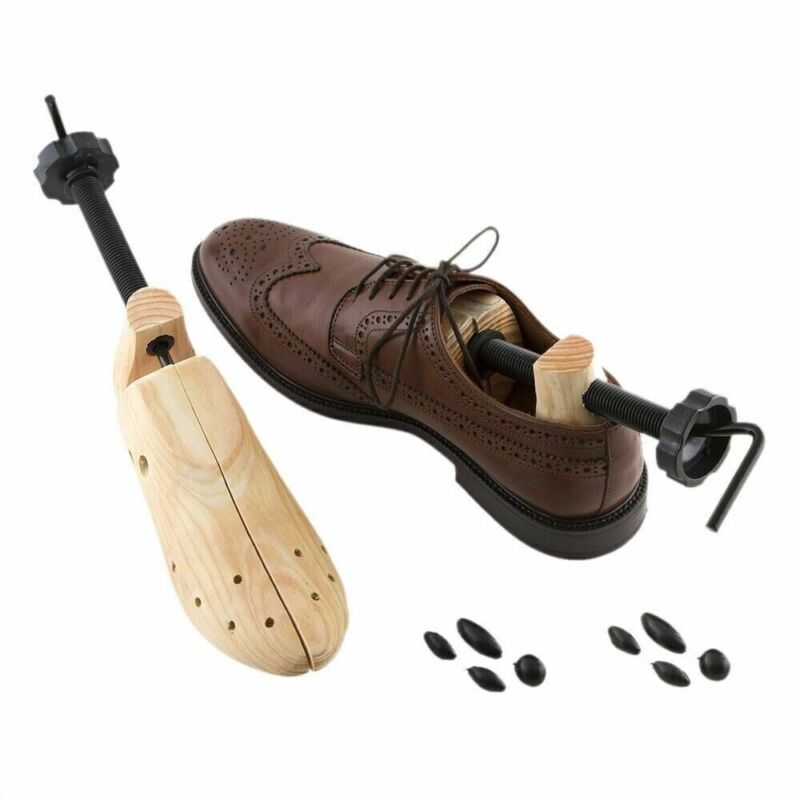 Adjustable Shoe Stretcher – Wooden Two-Way Shoe Widener for Width & Length, Women's & Men's, S, M or L - Nalani - Fashion Clothing and Decor