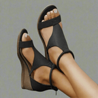 Alice | Orthopedic Vegan Leather Sandals With Cushioned Arch Support - Nalani - Fashion Clothing and Decor