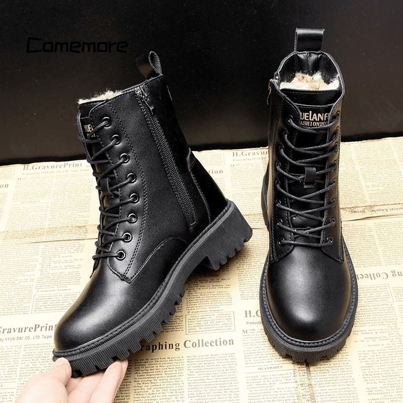 Amore | Winter boots for Women | Toe Ankle Rounded Height - Nalani - Fashion Clothing and Decor