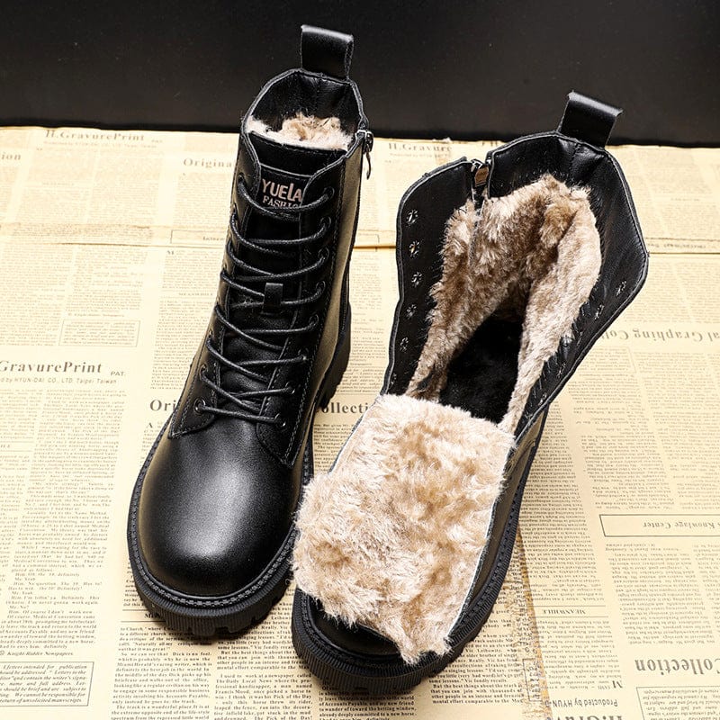 Amore | Winter boots for Women | Toe Ankle Rounded Height - Nalani - Fashion Clothing and Decor