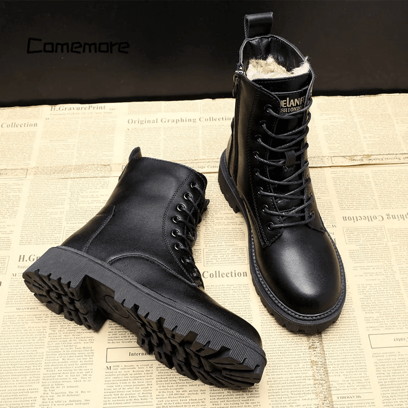 Amore | Winter boots for Women | Toe Ankle Rounded Height - Nalani - Fashion Clothing and Decor