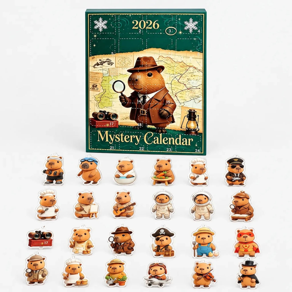 Animal Advent Calendar for Kids – 24 Acrylic Animal Ornaments in Career Costumes, Non-Candy Christmas Countdown - Nalani - Fashion Clothing and Decor