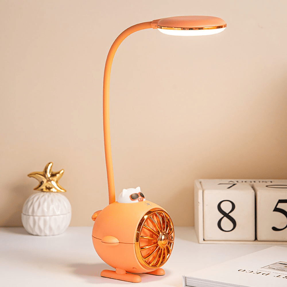 Animal Themed LED Desk Lamp With Flexible Arm And Dimmer - Nalani - UK Fashion Clothing and Decor