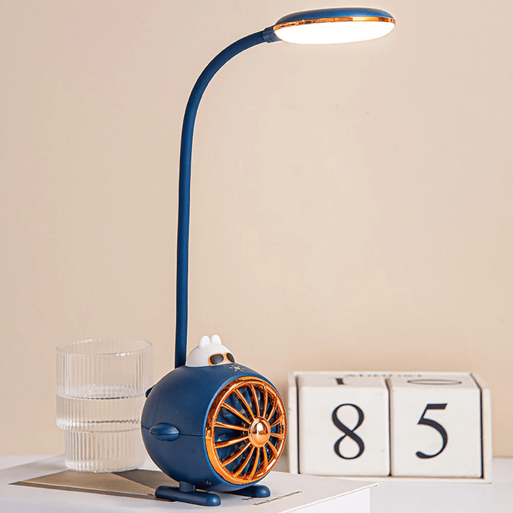 Animal Themed LED Desk Lamp With Flexible Arm And Dimmer - Nalani - UK Fashion Clothing and Decor