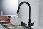 Antique Bronze Pull Out Kitchen Faucet With Touch Sensor - Nalani - UK Fashion Clothing and Decor
