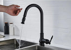 Antique Bronze Pull Out Kitchen Faucet With Touch Sensor - Nalani - UK Fashion Clothing and Decor