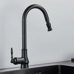 Antique Bronze Pull Out Kitchen Faucet With Touch Sensor - Nalani - UK Fashion Clothing and Decor