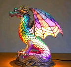 Artistic Lamp - VitraFauna Stained Glass Look With 20 Animal Prints - Nalani - Fashion Clothing and Decor