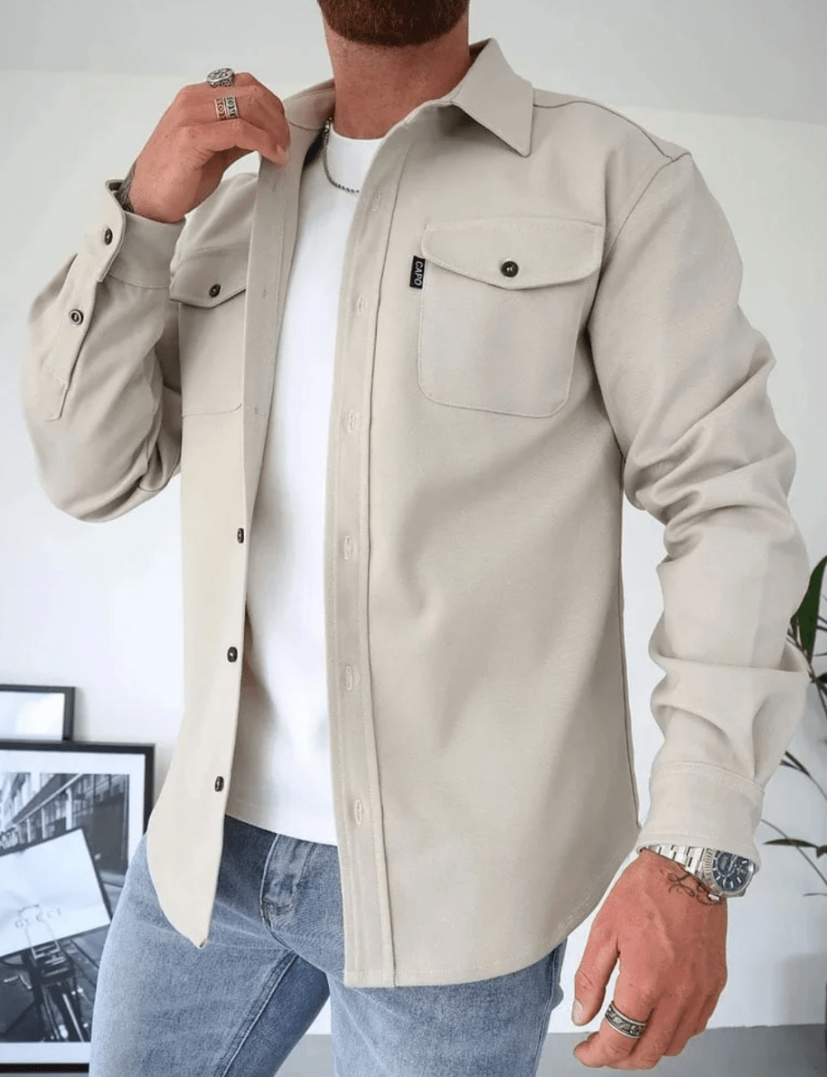 Astra - Modern Men's Shirt Modern Fit Easy Care Versatile Wear - Nalani - Fashion Clothing and Decor