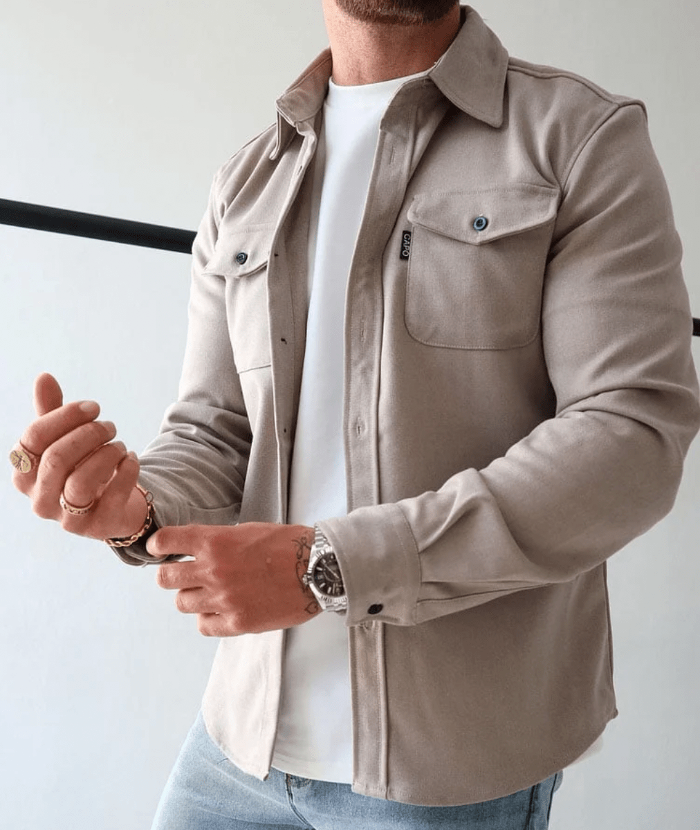 Astra - Modern Men's Shirt Modern Fit Easy Care Versatile Wear - Nalani - Fashion Clothing and Decor