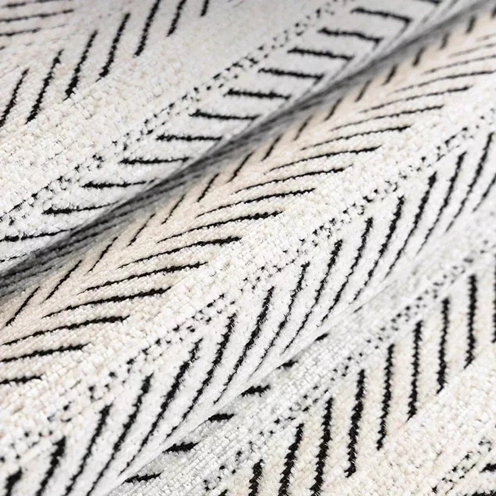 Aurivelle Herringbone Scallop Edge Sofa Cover For Modern Home Decor - Nalani - Fashion Clothing and Decor