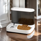 Automatic Food and Water Dispenser – 2-in-1 Gravity Pet Feeder & Waterer for Cats and Small Dogs – EasyFeed Duo - Nalani - Fashion Clothing and Decor