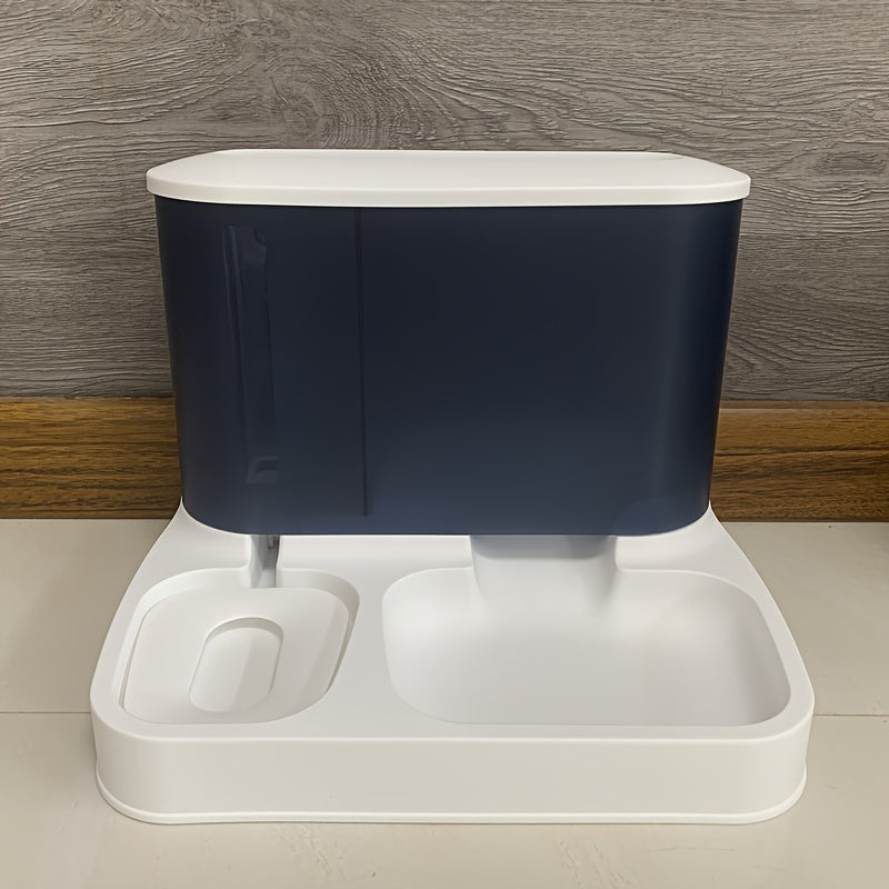 Automatic Food and Water Dispenser – 2-in-1 Gravity Pet Feeder & Waterer for Cats and Small Dogs – EasyFeed Duo - Nalani - Fashion Clothing and Decor