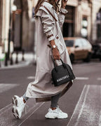Avenari | Chic Long Waterproof Coat with Lightweight Design for Spring - Nalani - UK Fashion Clothing and Decor