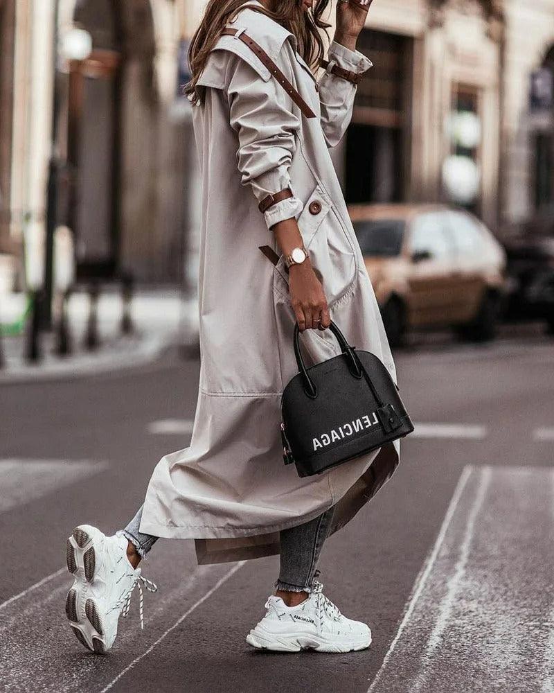 Avenari | Chic Long Waterproof Coat with Lightweight Design for Spring - Nalani - UK Fashion Clothing and Decor