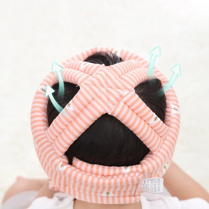 Baby Safety Helmet for Crawling & Walking - Breathable Mesh Head Protection Bump Cap - Nalani - Fashion Clothing and Decor