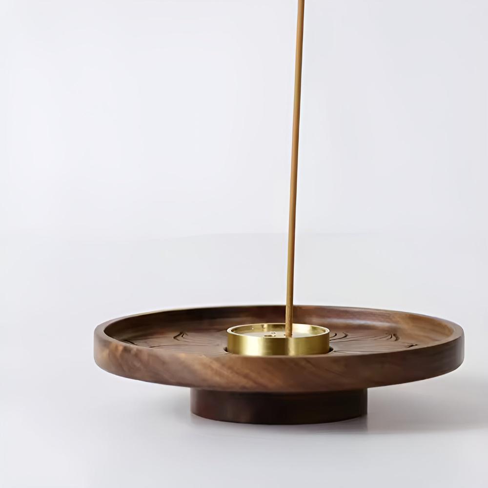 Balinese Wooden Incense Holder Copper Inlay Meditation - Nalani - UK Fashion Clothing and Decor