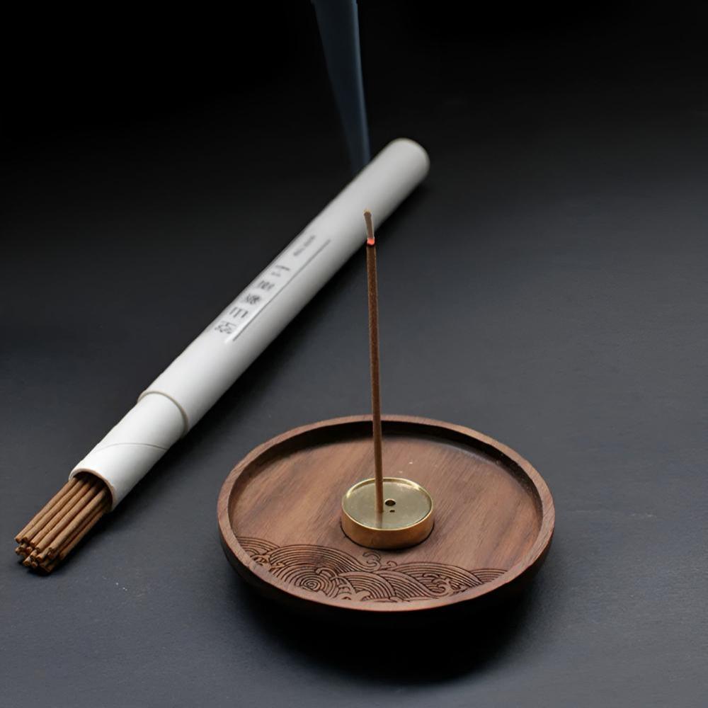 Balinese Wooden Incense Holder Copper Inlay Meditation - Nalani - UK Fashion Clothing and Decor