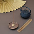 Balinese Wooden Incense Holder Copper Inlay Meditation - Nalani - UK Fashion Clothing and Decor
