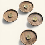Balinese Wooden Incense Holder Copper Inlay Meditation - Nalani - UK Fashion Clothing and Decor