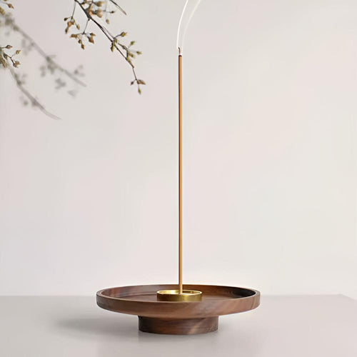 Balinese Wooden Incense Holder Copper Inlay Meditation - Nalani - UK Fashion Clothing and Decor