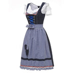 Bavarian Dirndl Dress - Traditional Oktoberfest Waitress Costume - Nalani - Fashion Clothing and Decor