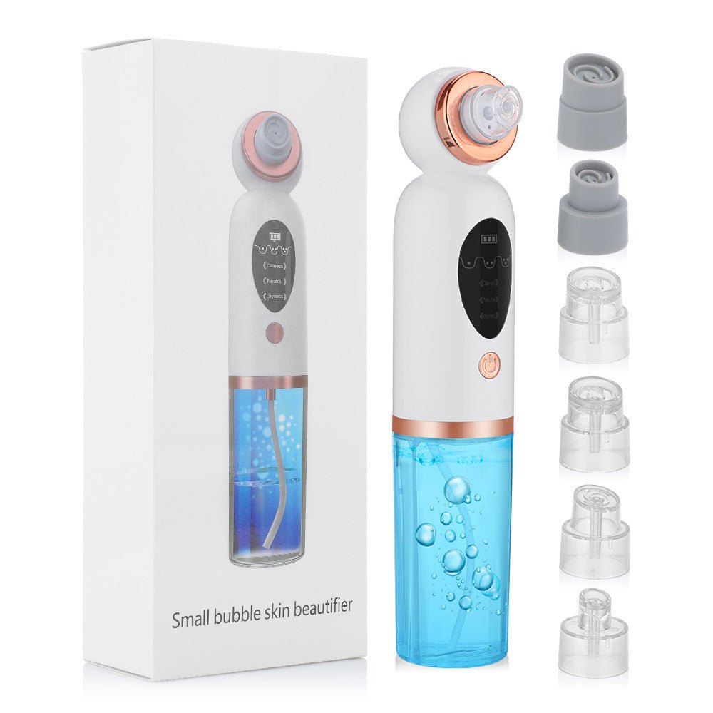 Blackhead Remover and Hydrodermabrasion – Pore Vacuum & Hydro Facial Device for Home, Water & Oxygen Cleansing – HydraGlow - Nalani - Fashion Clothing and Decor