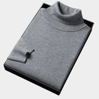 Bold Colour Turtleneck Sweater For Men Slim Fit Knitwear - Nalani - UK Fashion Clothing and Decor
