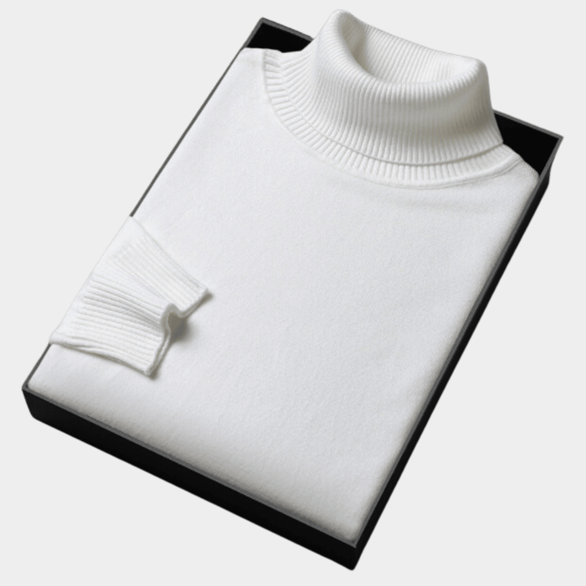 Bold Colour Turtleneck Sweater For Men Slim Fit Knitwear - Nalani - UK Fashion Clothing and Decor