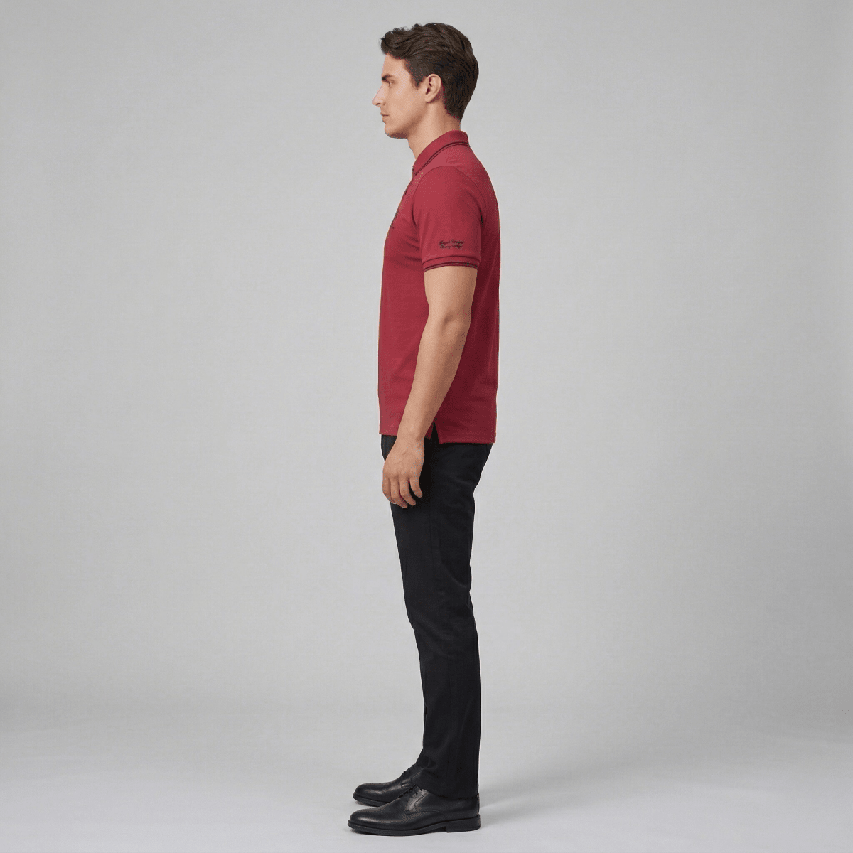 Breathable Cotton Polo Shirt For Men With Short Sleeves And Collar - Nalani - UK and AUS Fashion Clothing and Decor