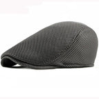 Breathable Mesh Chauffeur Beret Hat Flat Cap Lightweight - Nalani - UK Fashion Clothing and Decor
