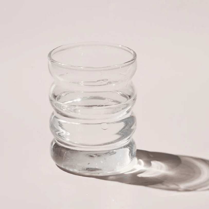 Bubble Glass Tumbler 300ml Colorful Glassware Collection - Nalani - UK Fashion Clothing and Decor