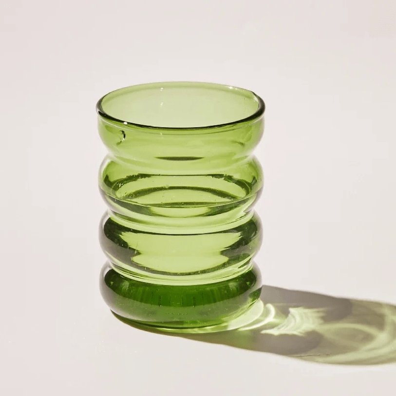 Bubble Glass Tumbler 300ml Colorful Glassware Collection - Nalani - UK Fashion Clothing and Decor